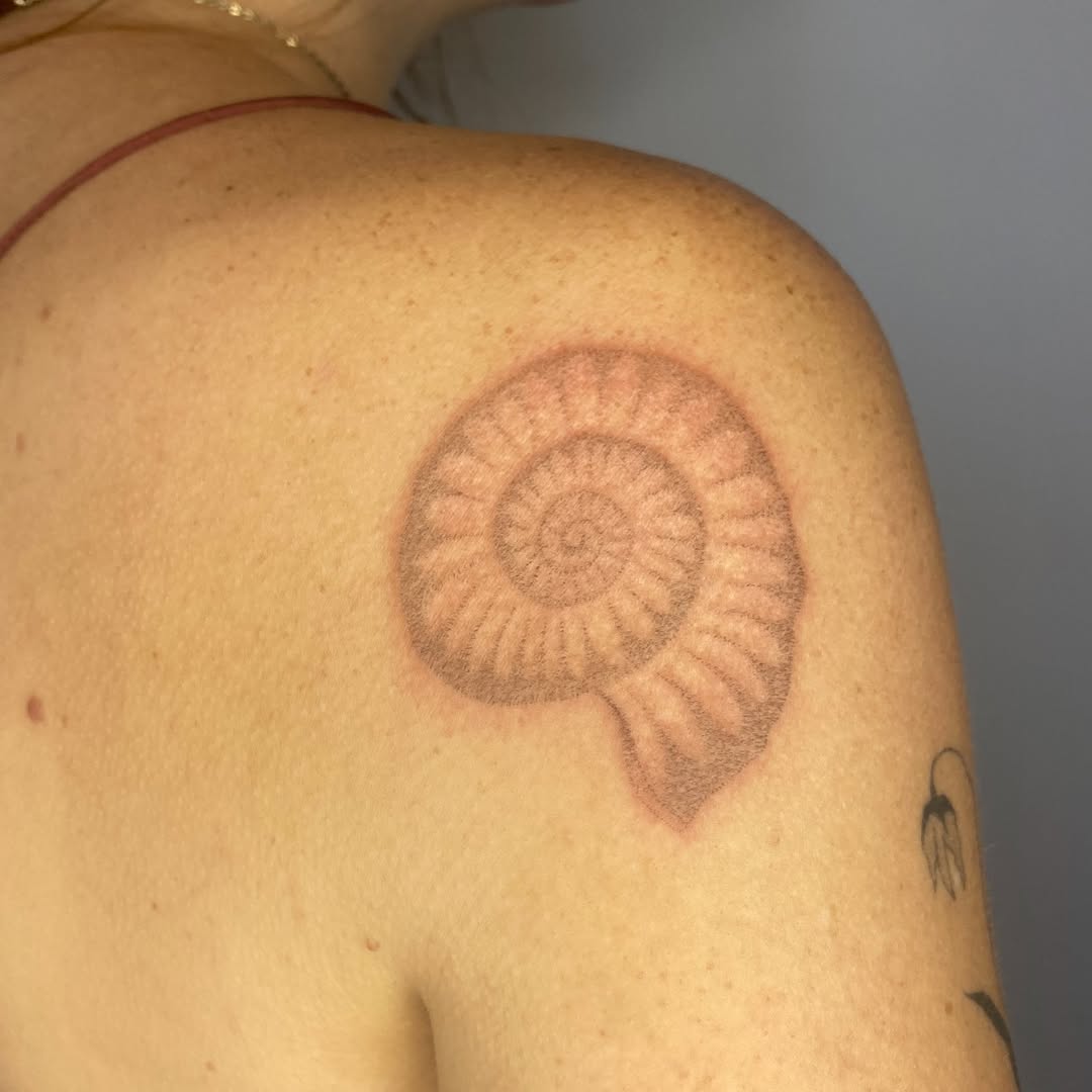 Tattoo by @hot_paws_pokes — black_and_grey