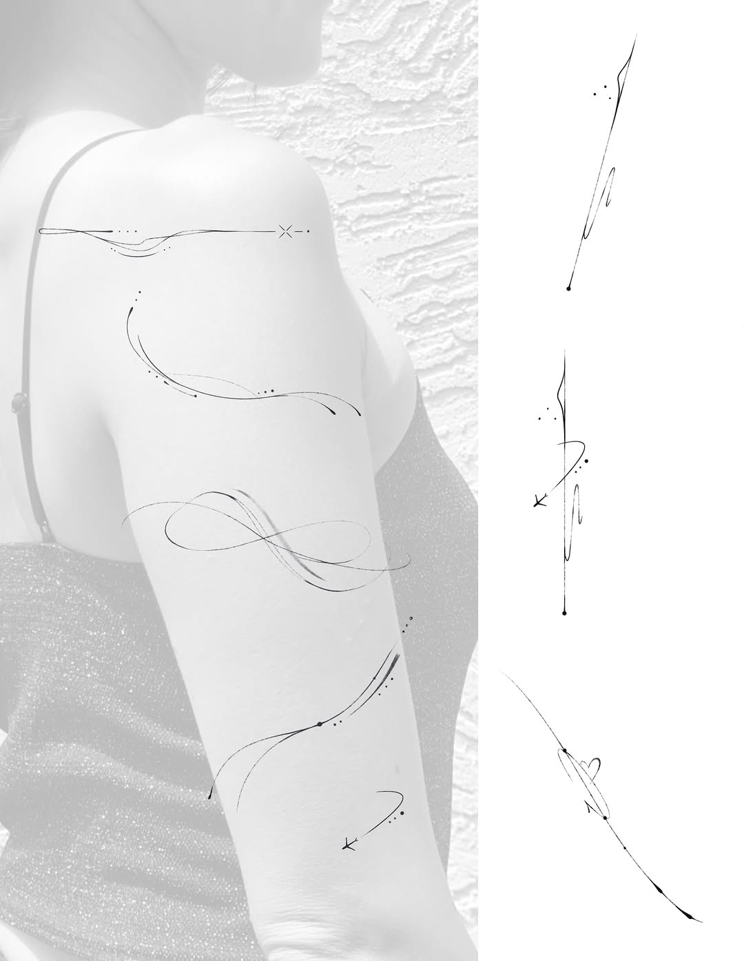 Tattoo by @takayo_sandiego — fine_line, minimalist