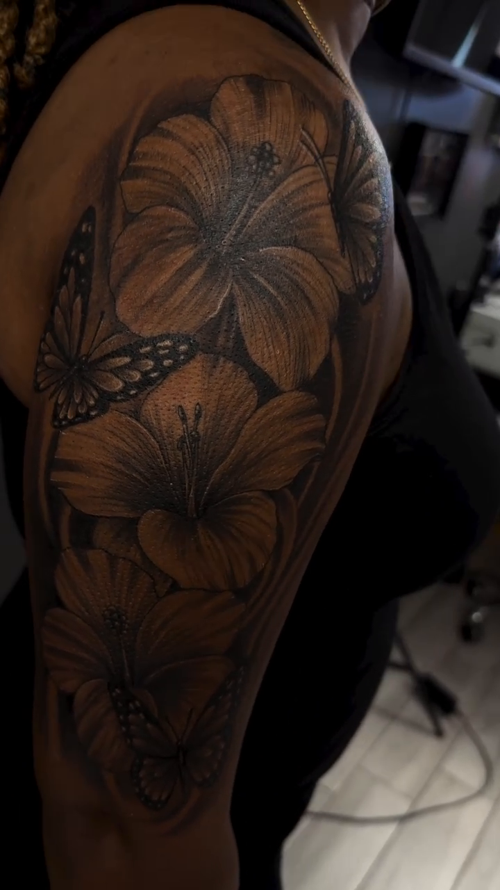 Tattoo by @ink_m4gic12 — black_and_grey, realism