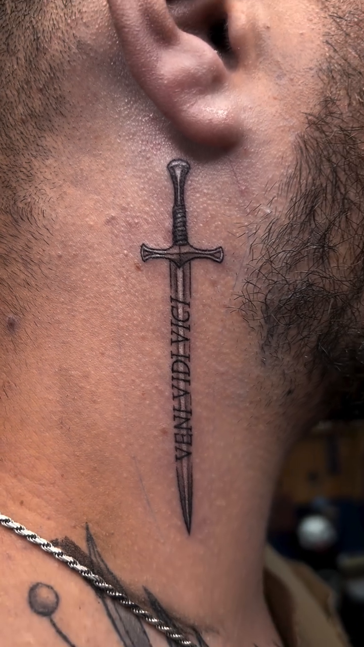 Tattoo by @wicked.witch.of.the.ink — fine_line, lettering_script