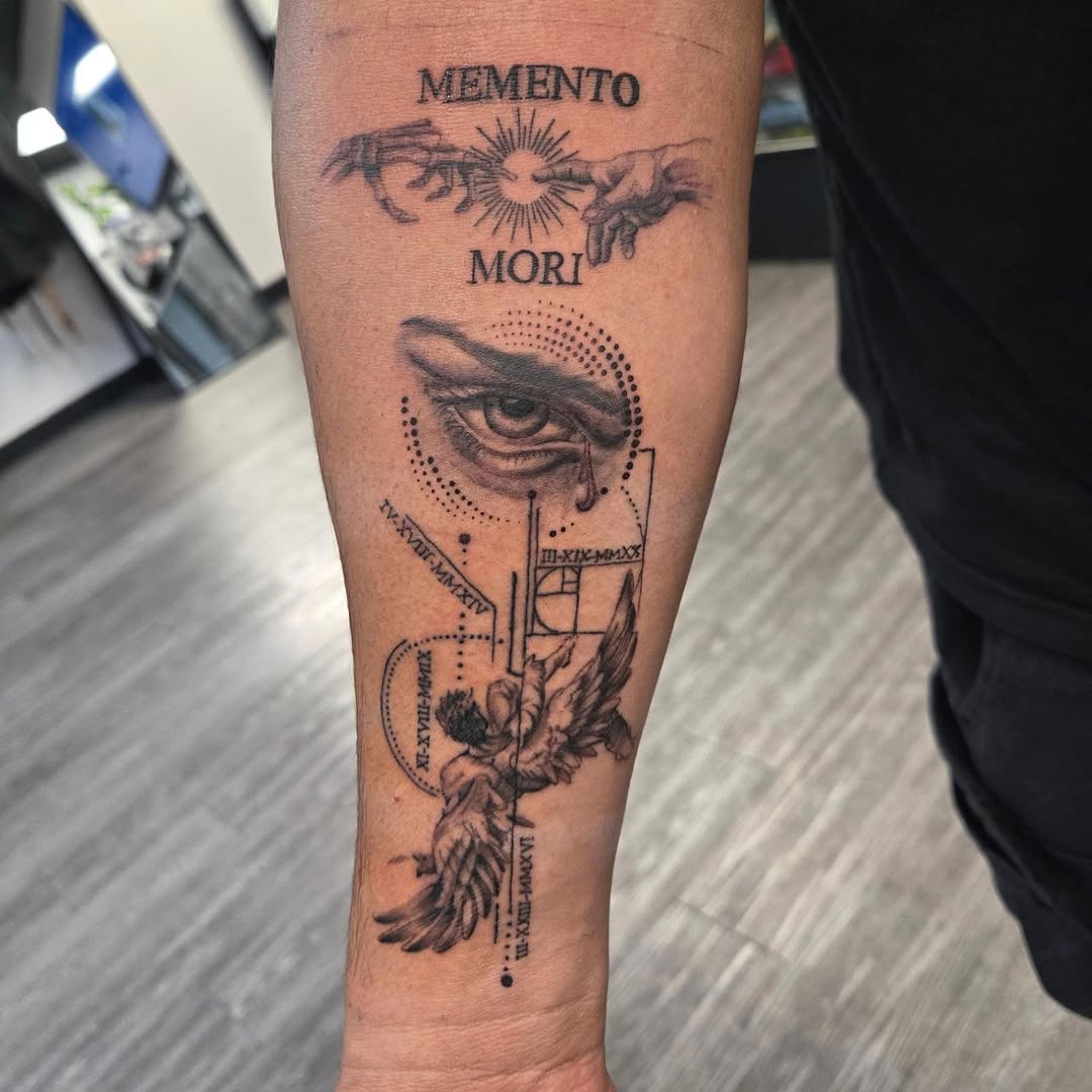 Tattoo by @t.rubio909 — black_and_grey, illustrative
