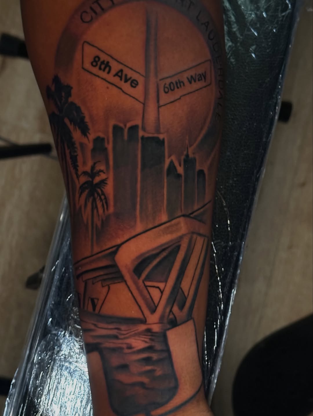 Tattoo by @mawlo1nk — black_and_grey, realism