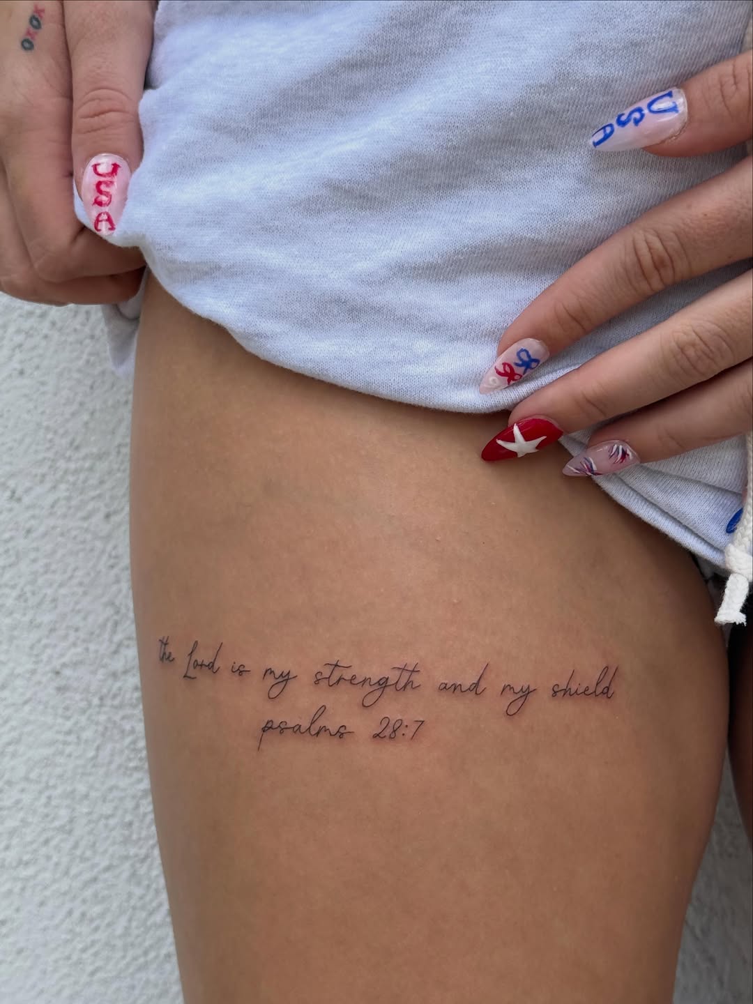 Tattoo by @amariisonn — fine_line, lettering_script