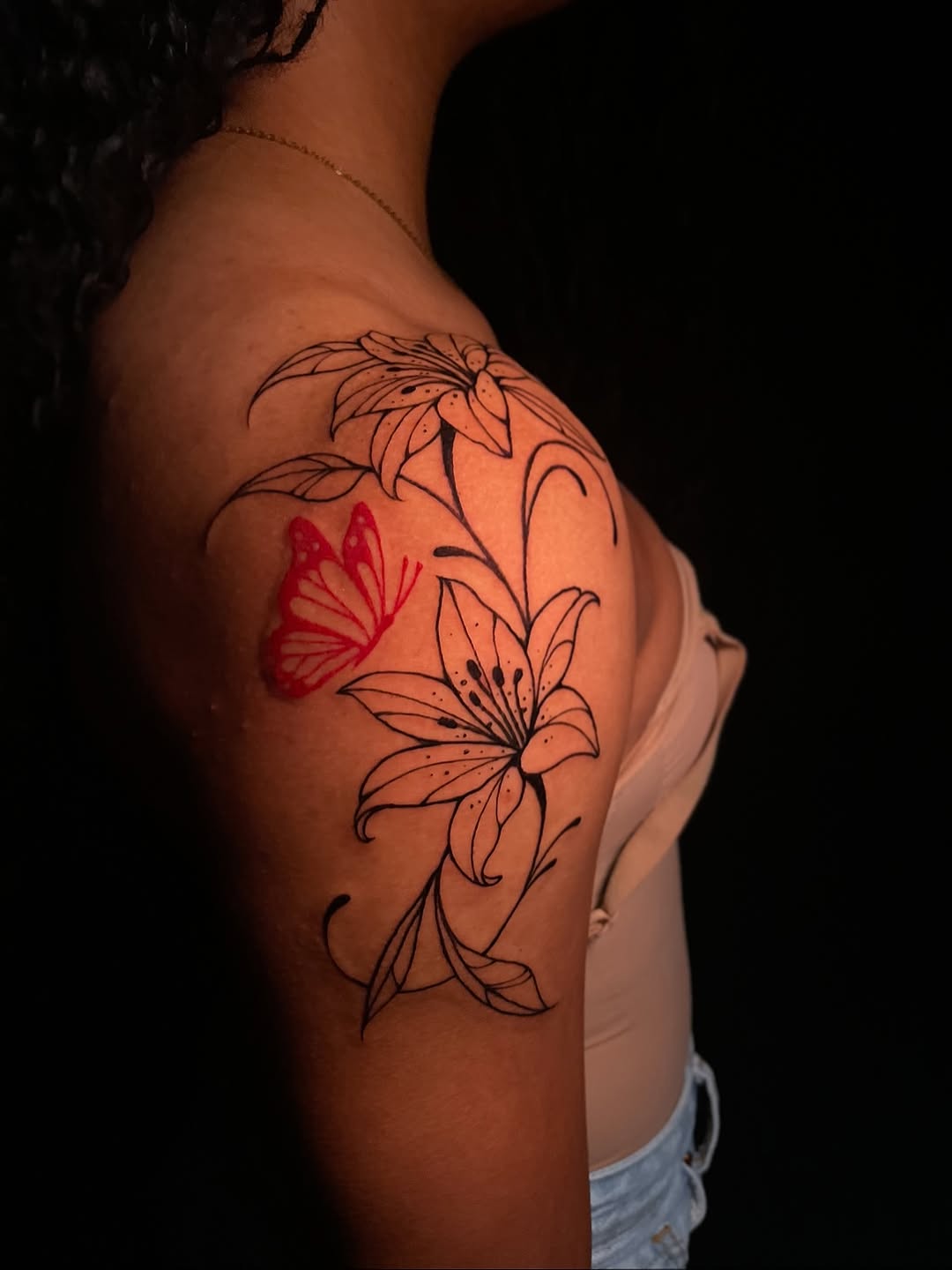 Tattoo by @graceless_ink — illustrative, fine_line