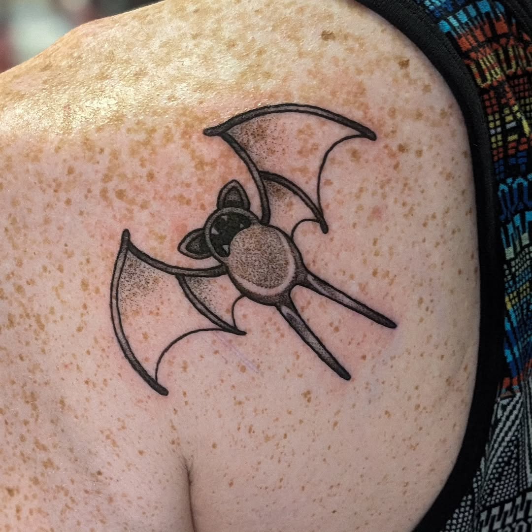 Tattoo by @feverfewtattoo — black_and_grey