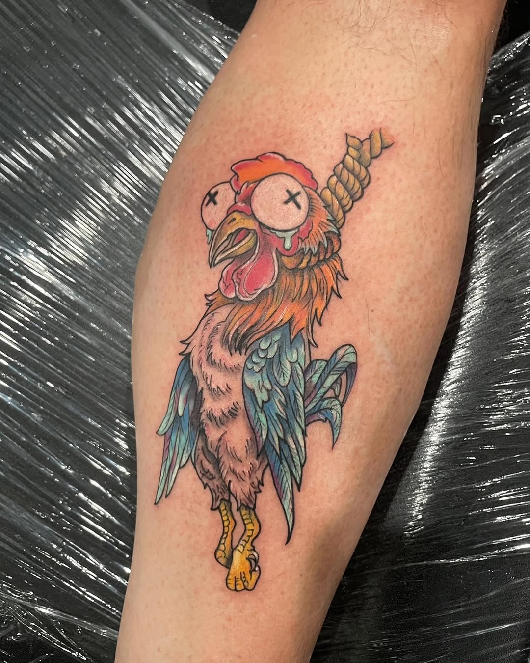 Tattoo by @justinevanskc — new_school