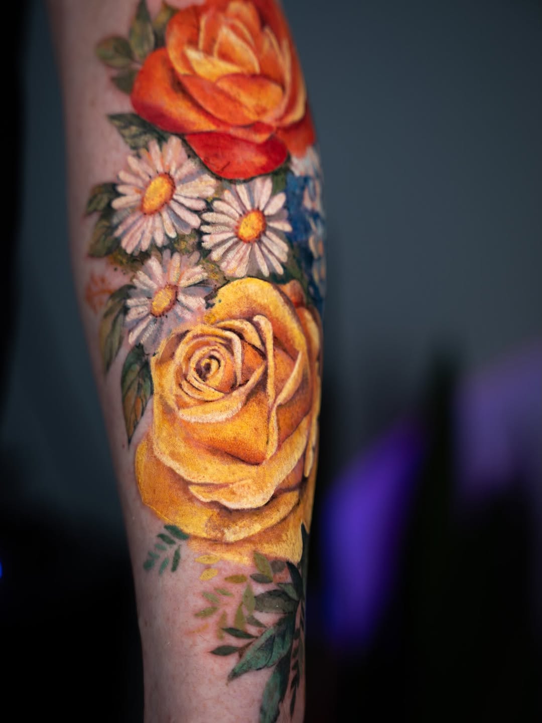 Tattoo by @annakarelina.tattoo — realism, color