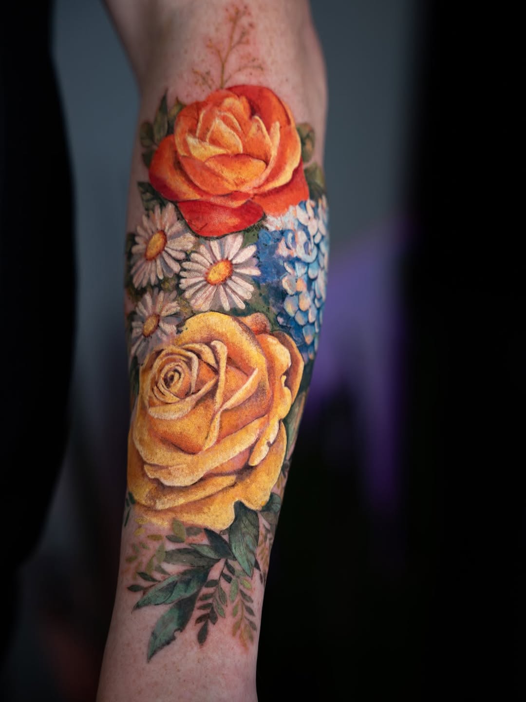Tattoo by @annakarelina.tattoo — realism, fine_line