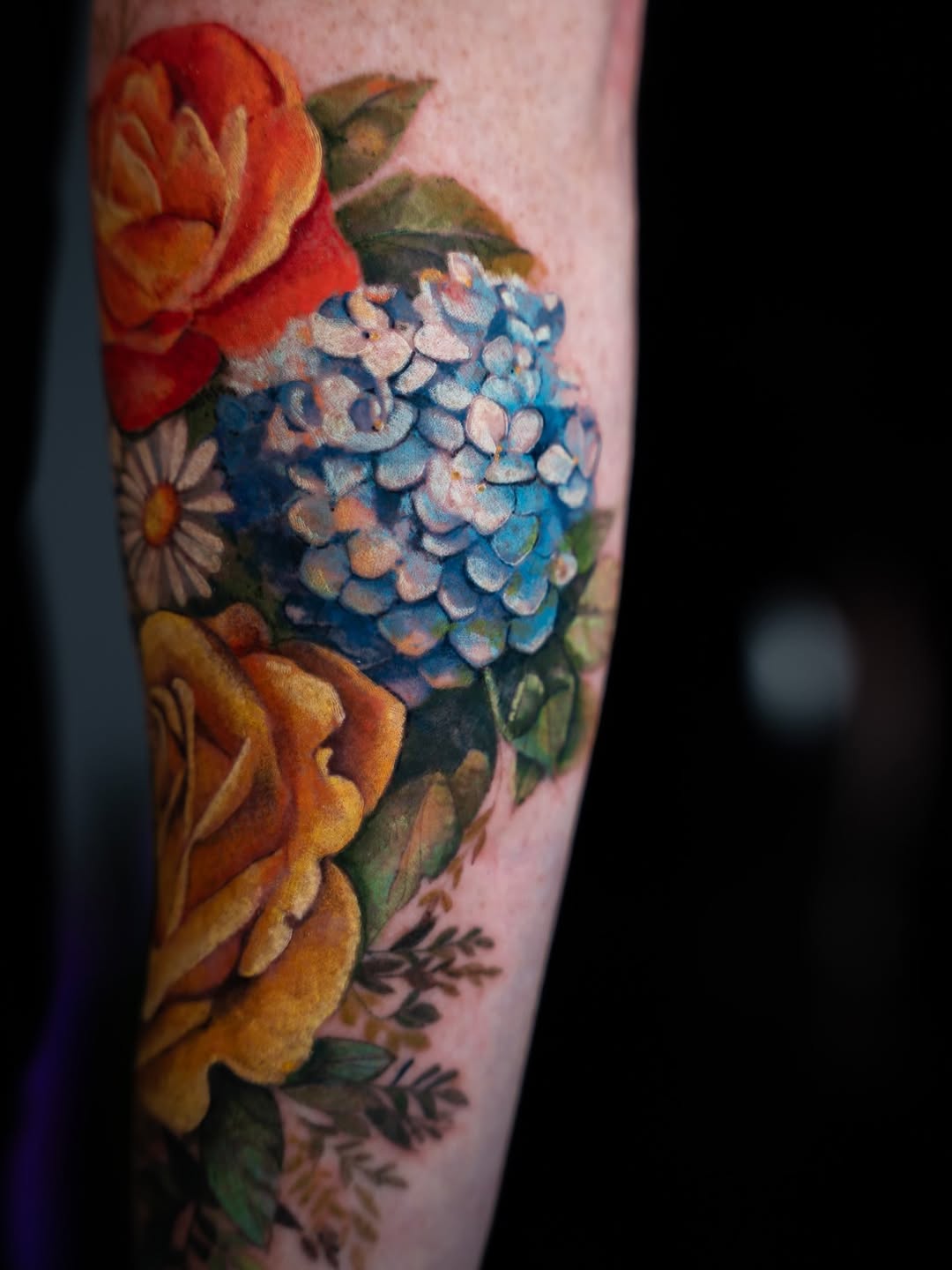 Tattoo by @annakarelina.tattoo — realism, color