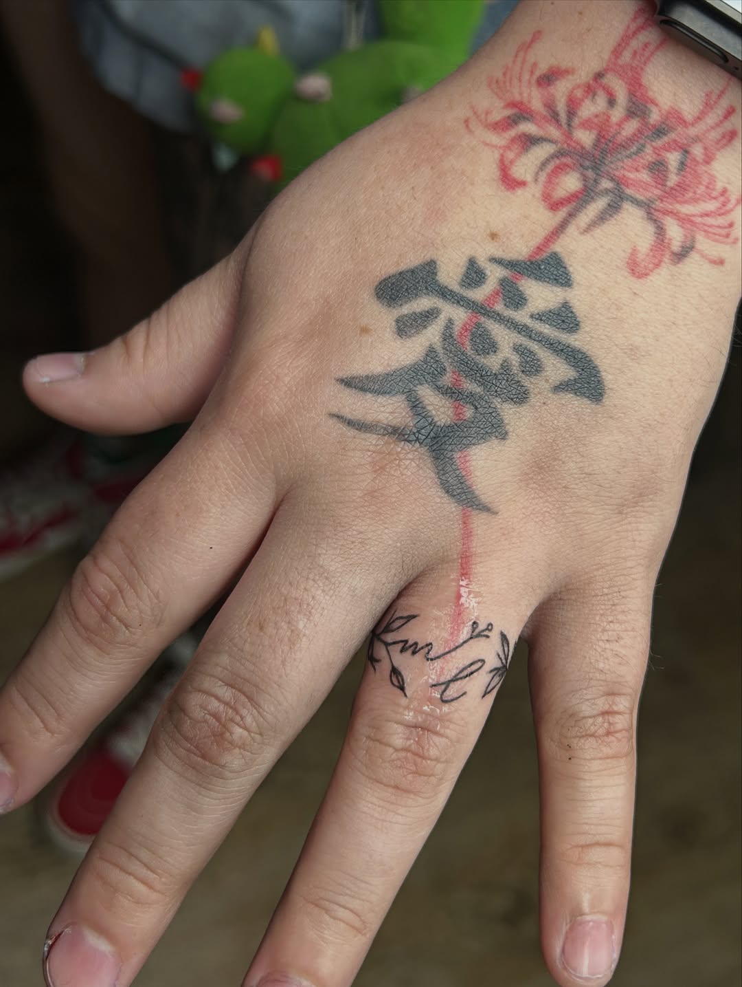 Tattoo by @tattoosbyskyeee โ lettering_script