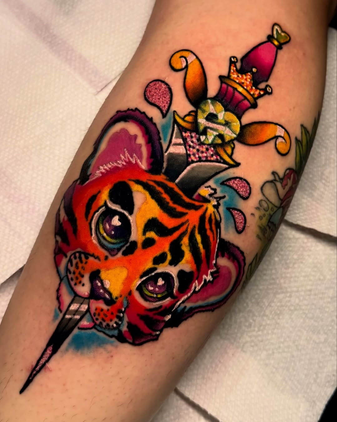 Tattoo by @counttatula — new_school, neo_traditional