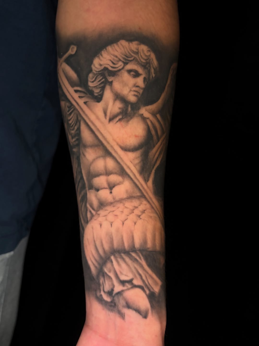 Tattoo by @ink.presley โ realism, black_and_grey