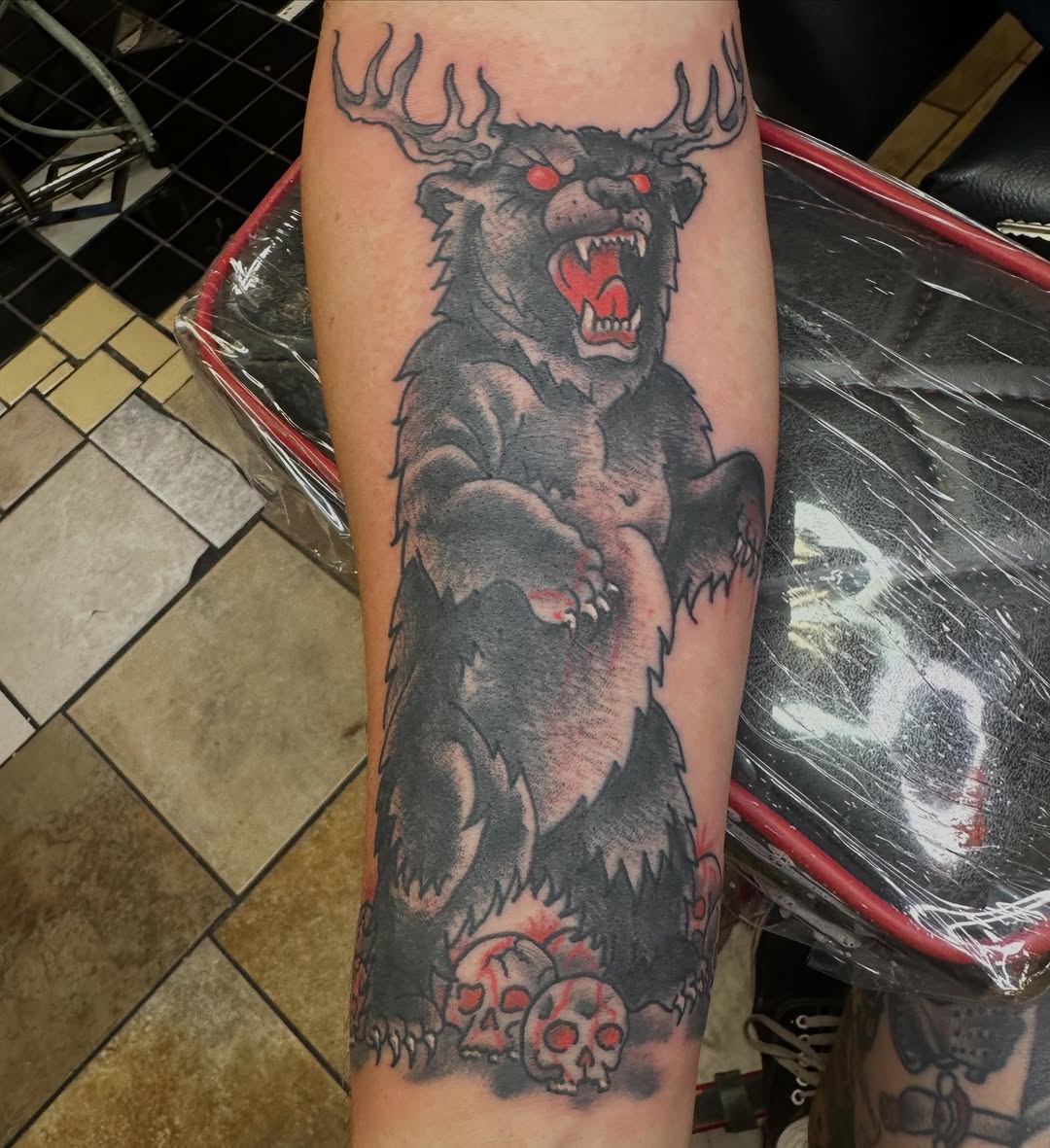 Tattoo by @n8harmon — dark_realism, blackwork