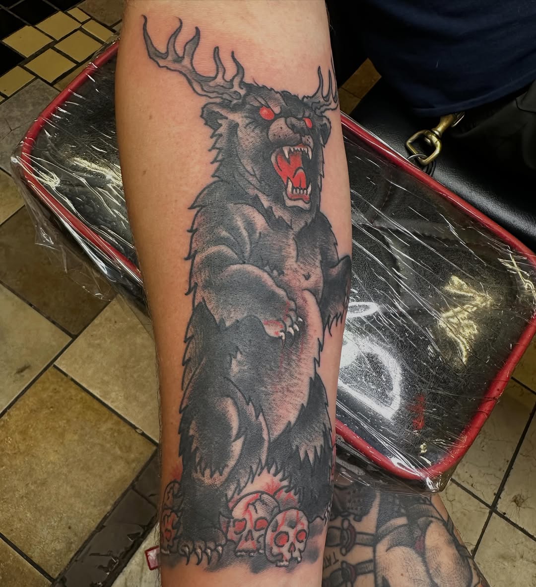 Tattoo by @n8harmon — dark_realism, blackwork