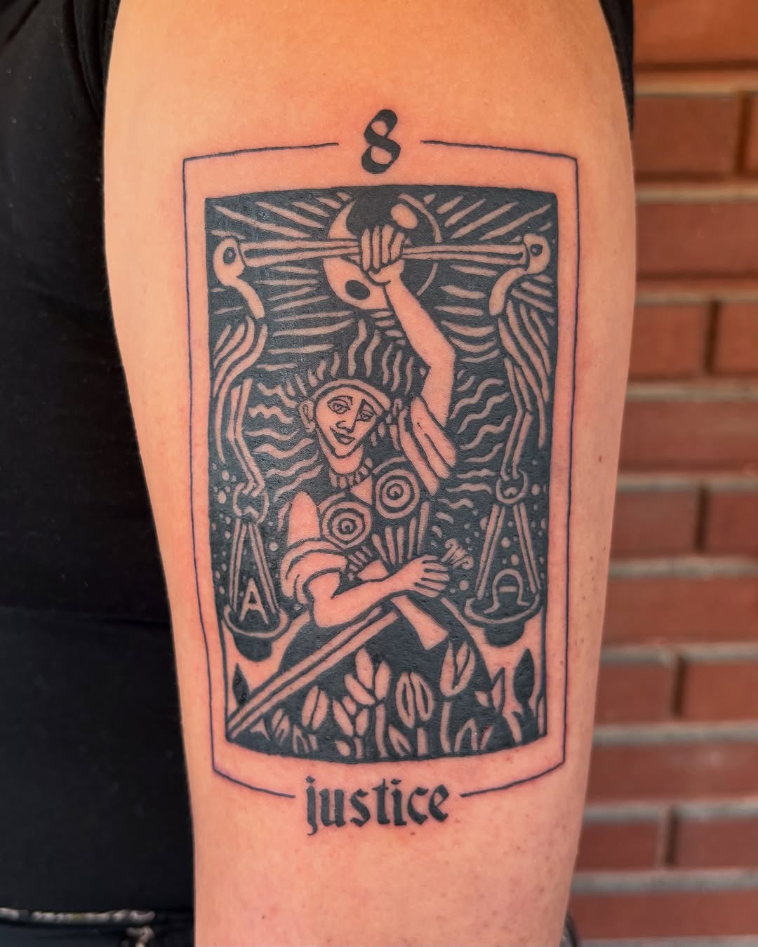 Tattoo by @kane_tattoos — blackwork