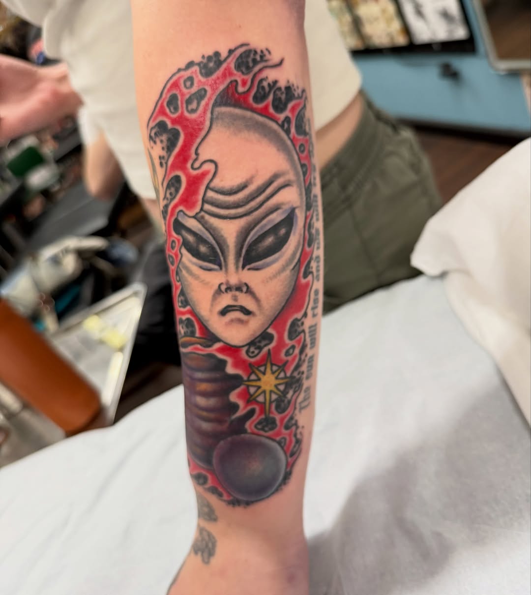 Tattoo by @andrewmammoth — realism, black_and_grey