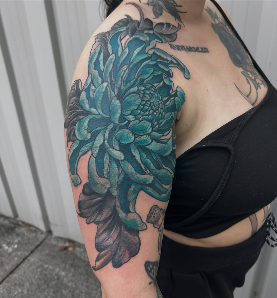Tattoo by @mayhem_inkk — japanese_irezumi, black_and_grey