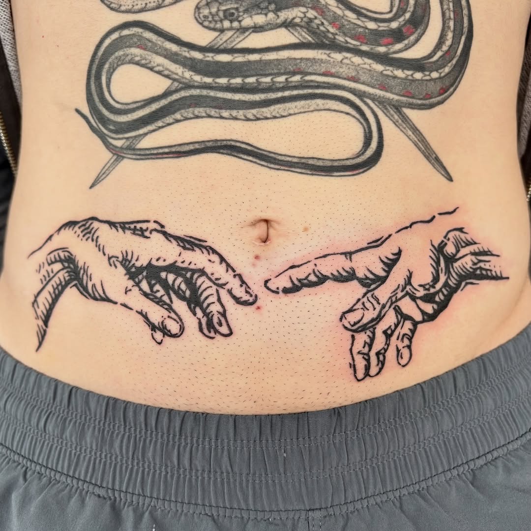 Tattoo by @kane_tattoos — black_and_grey, realism