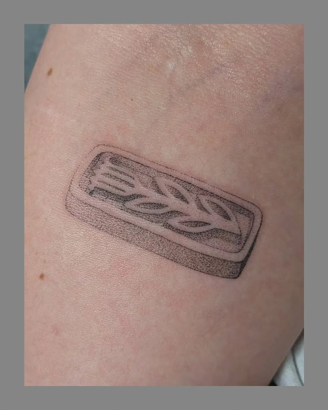 Tattoo by @_thisthat — dotwork