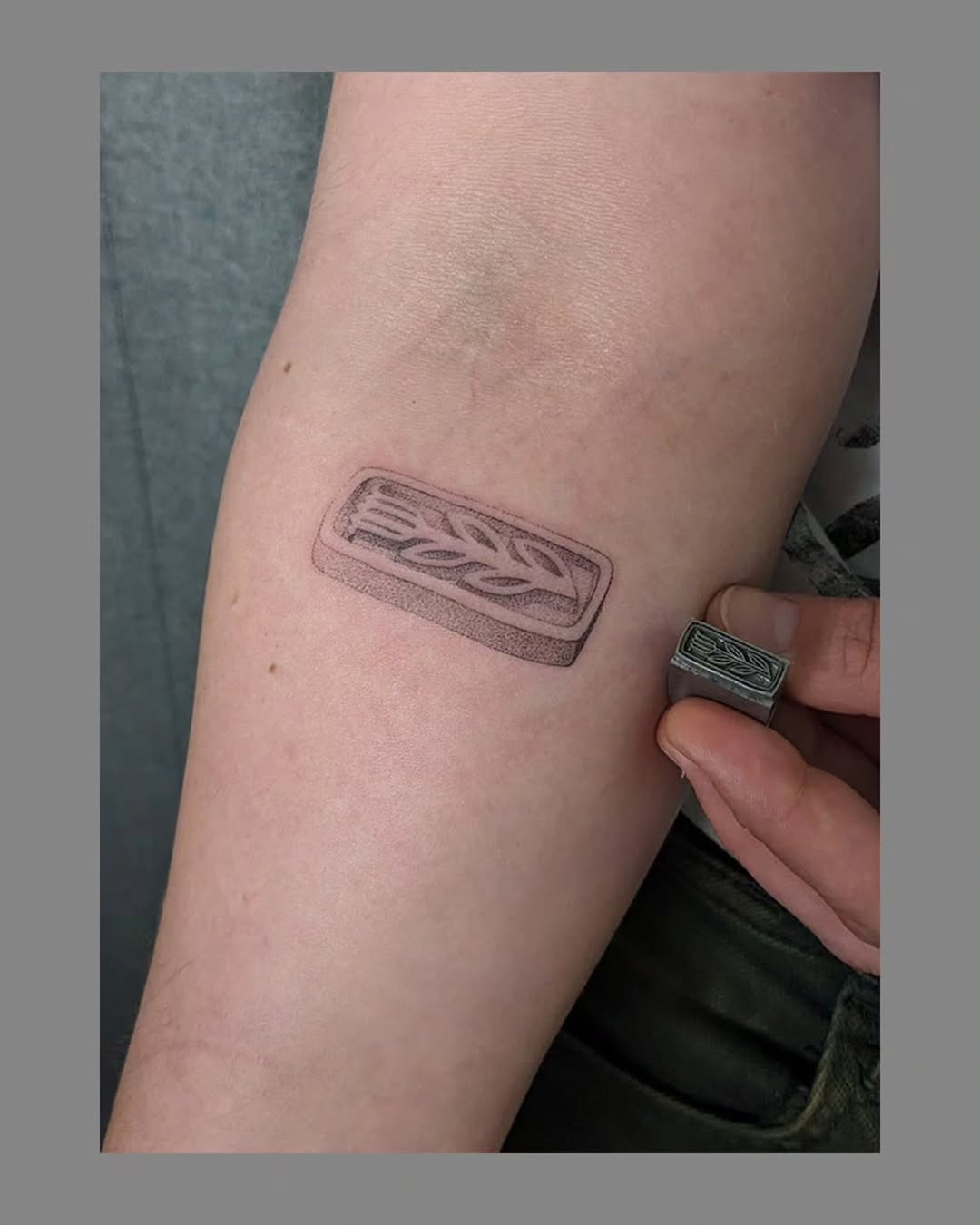 Tattoo by @_thisthat — dotwork