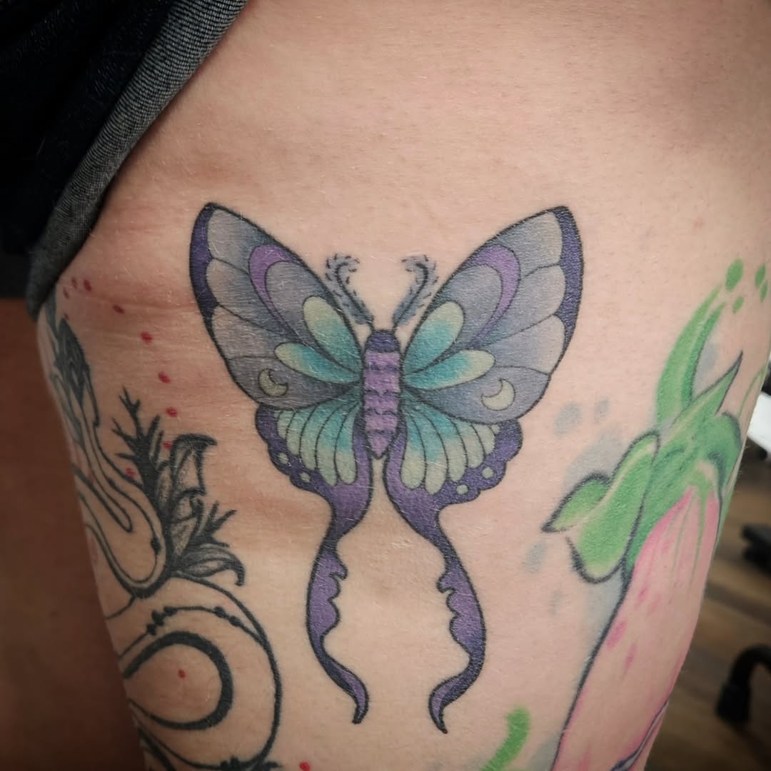 Tattoo by @hamilexis.art — illustrative, fine_line