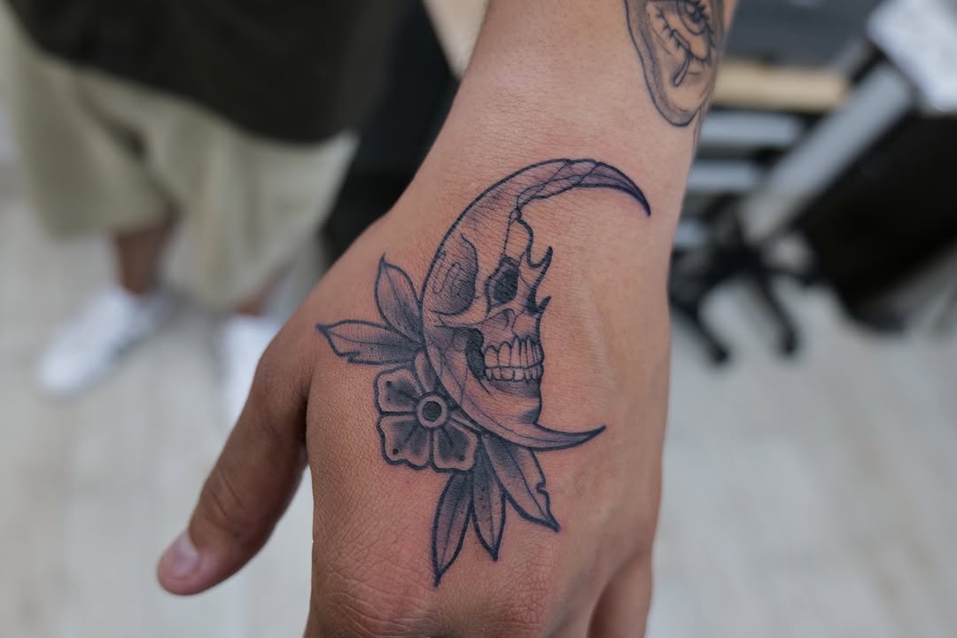 Tattoo by @godlikeadog โ black_and_grey, chicano