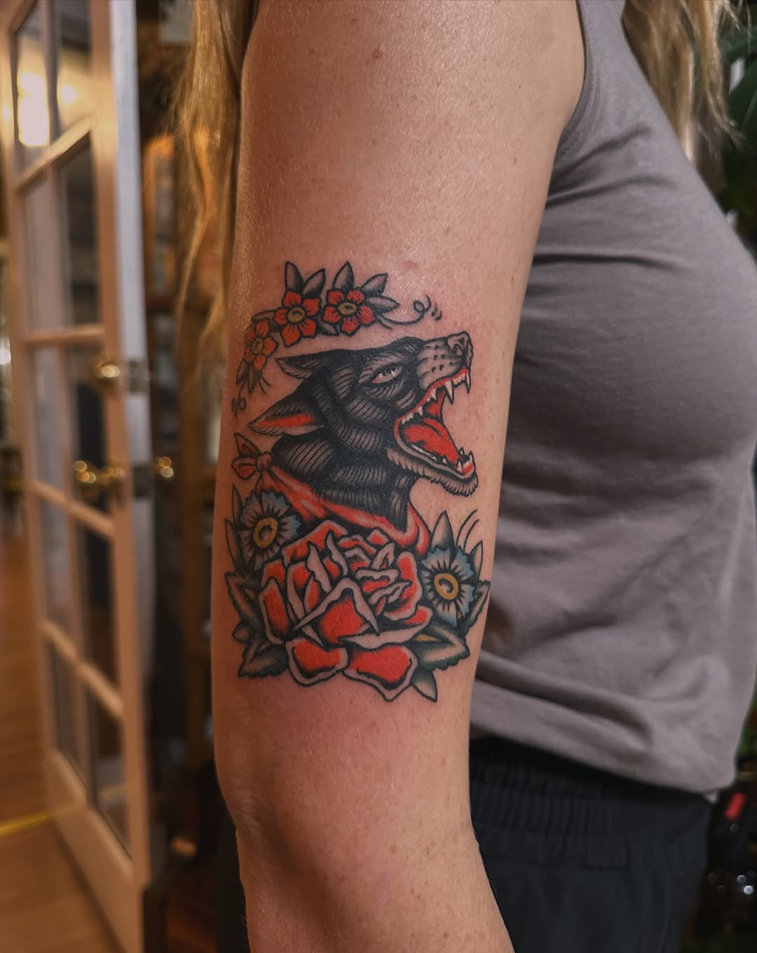 Tattoo by @maxpete — american_traditional, illustrative