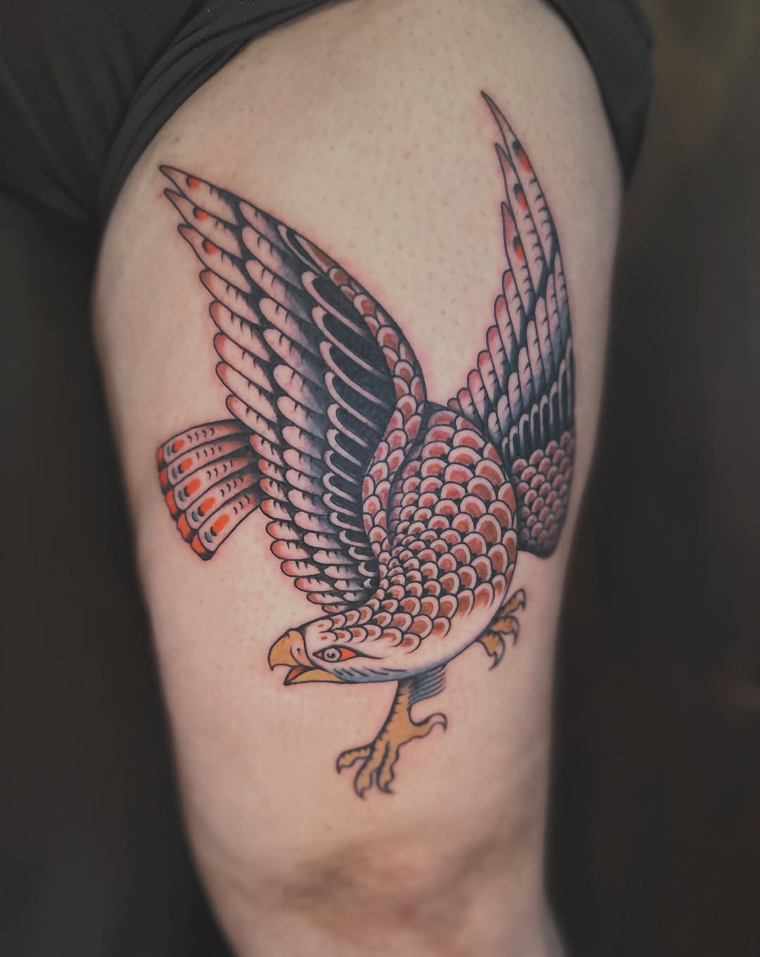 Tattoo by @maxpete — american_traditional, illustrative