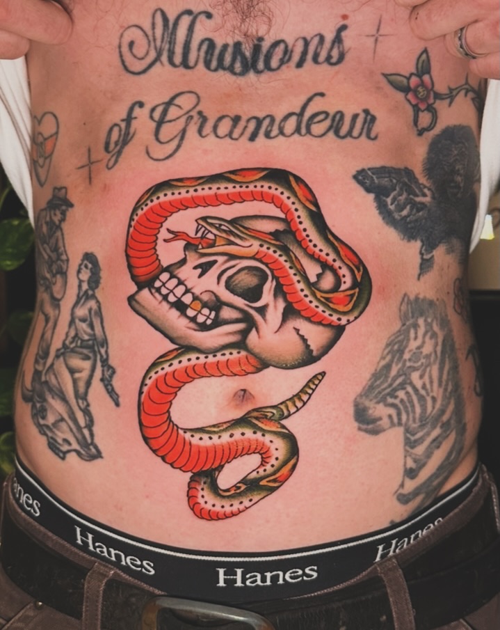 Tattoo by @maxpete — american_traditional, illustrative