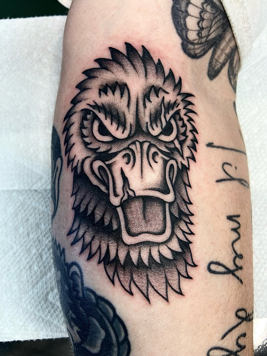 Tattoo by @ryansflashstash — american_traditional, illustrative