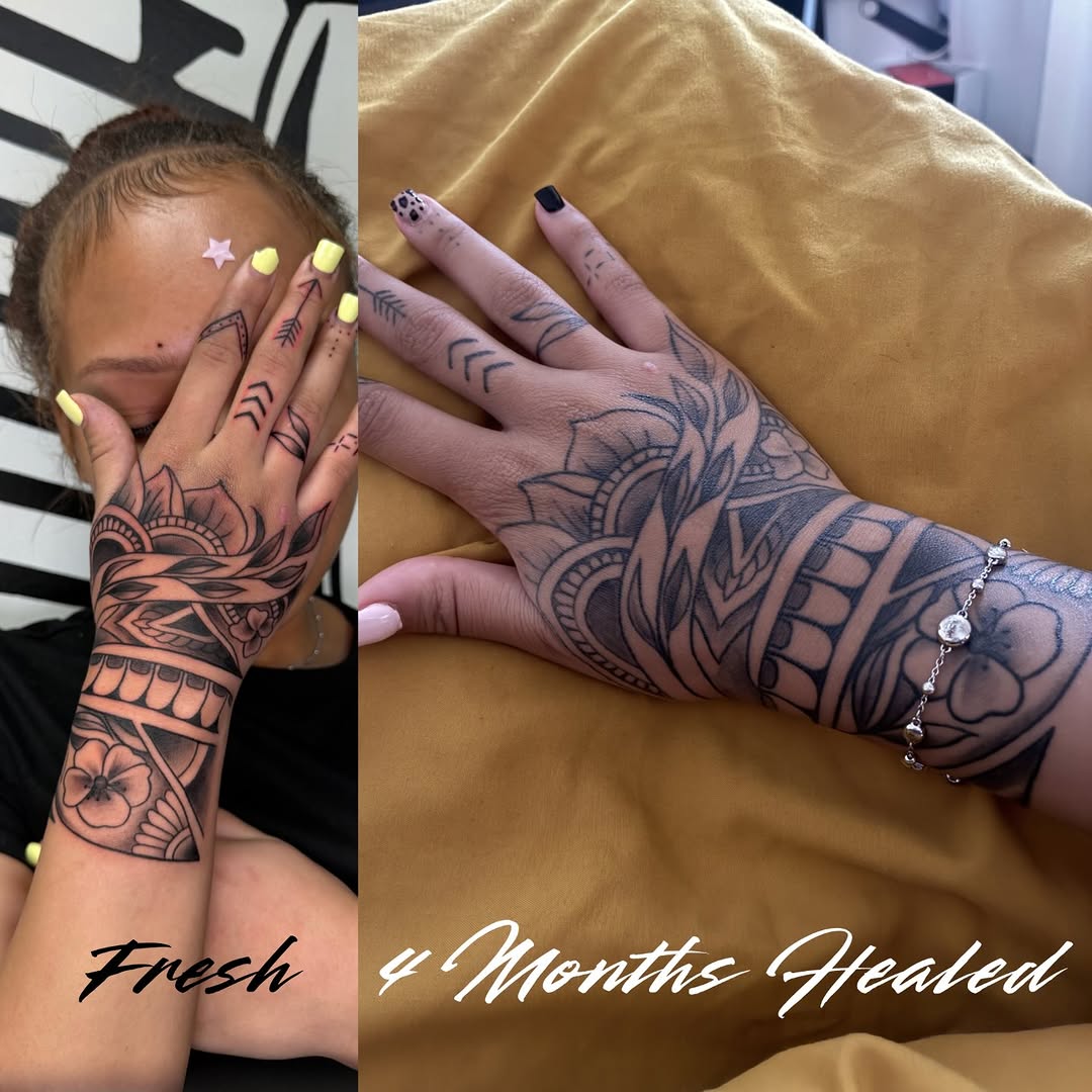 Tattoo by @yuyuicyink โ blackwork