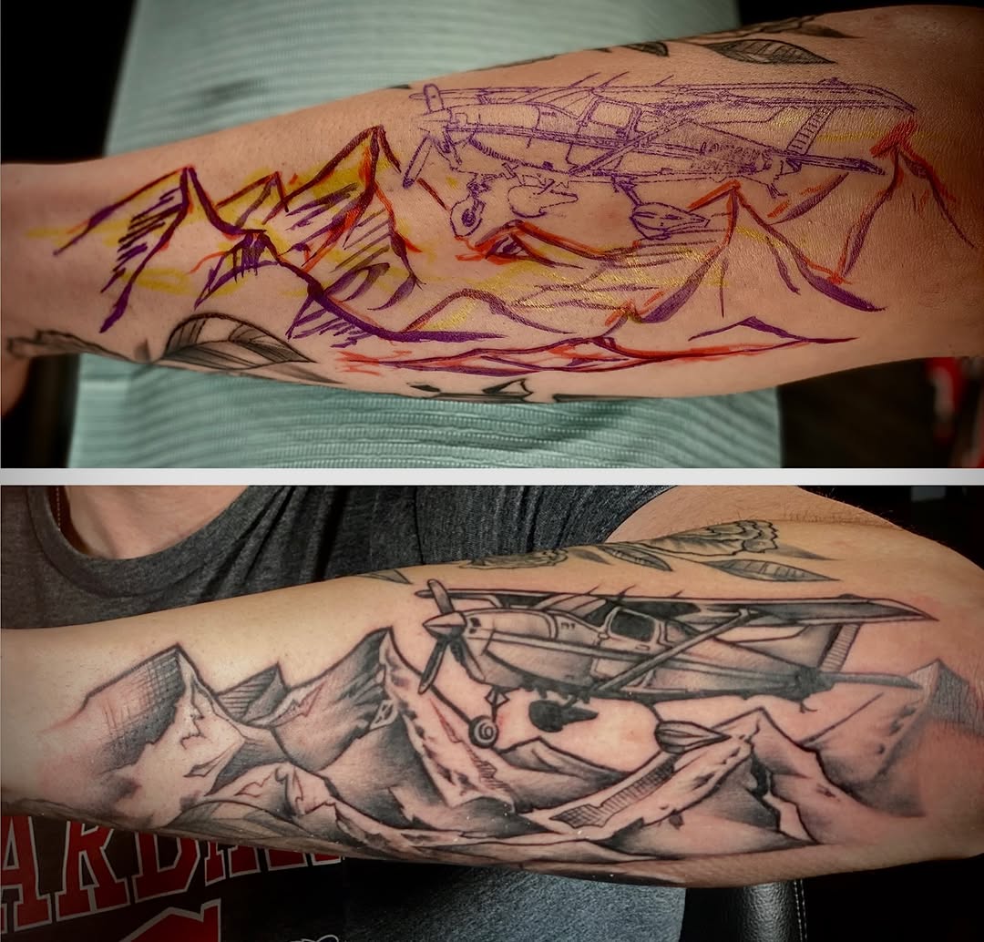 Tattoo by @chriskleeartist — realism, black_and_grey