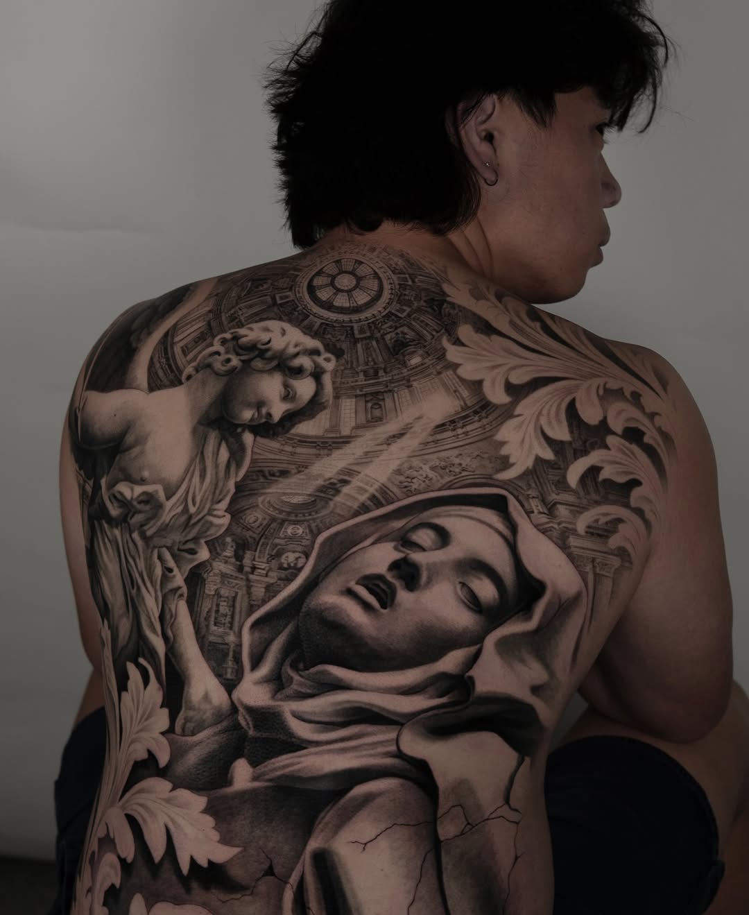 Tattoo by @jac_alonso — realism, black_and_grey
