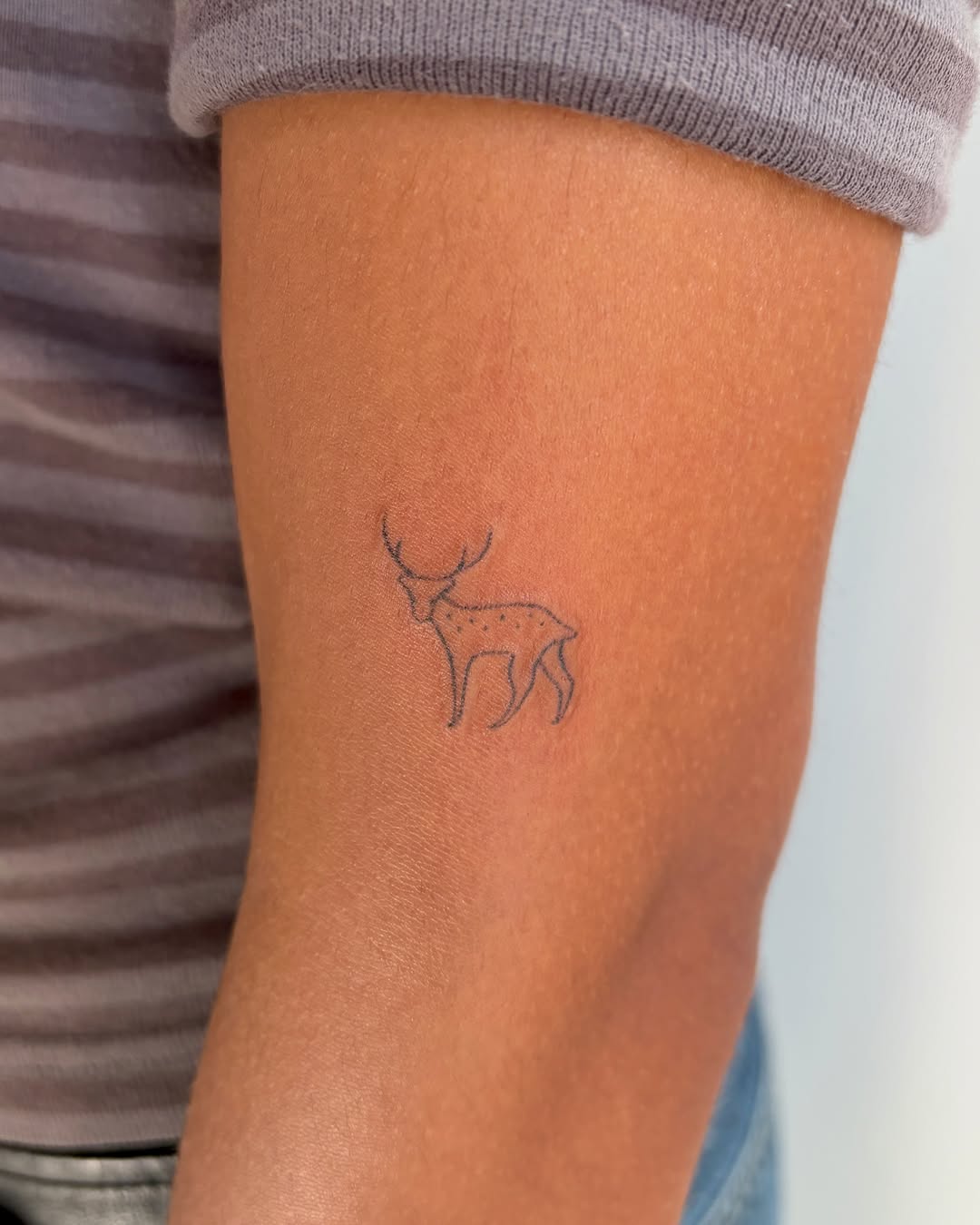 Tattoo by @slxpxke — fine_line, minimalist