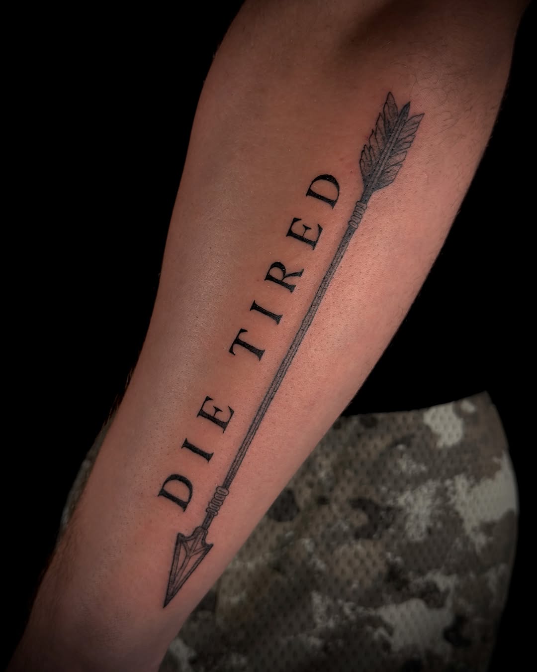 Tattoo by @olliebrenner — lettering_script