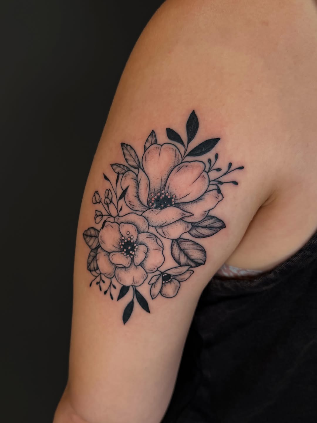 Tattoo by @hj.tattoos — black_and_grey, illustrative