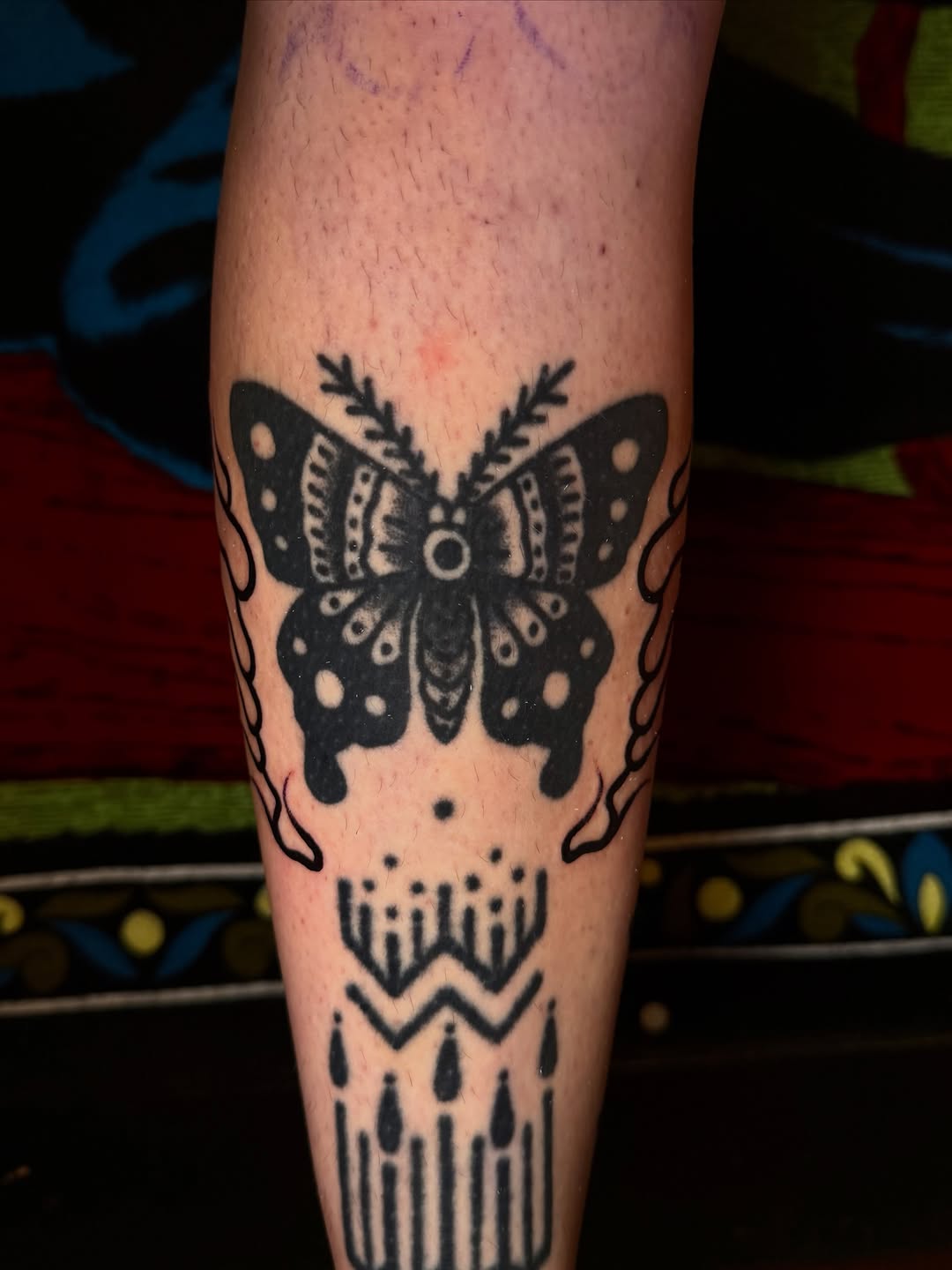 Tattoo by @dojatatt — blackwork, illustrative