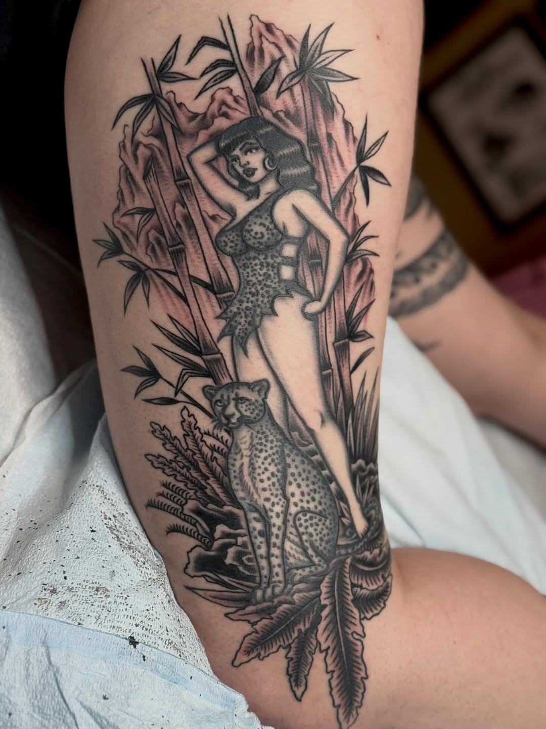 Tattoo by @rosskjones — american_traditional, illustrative