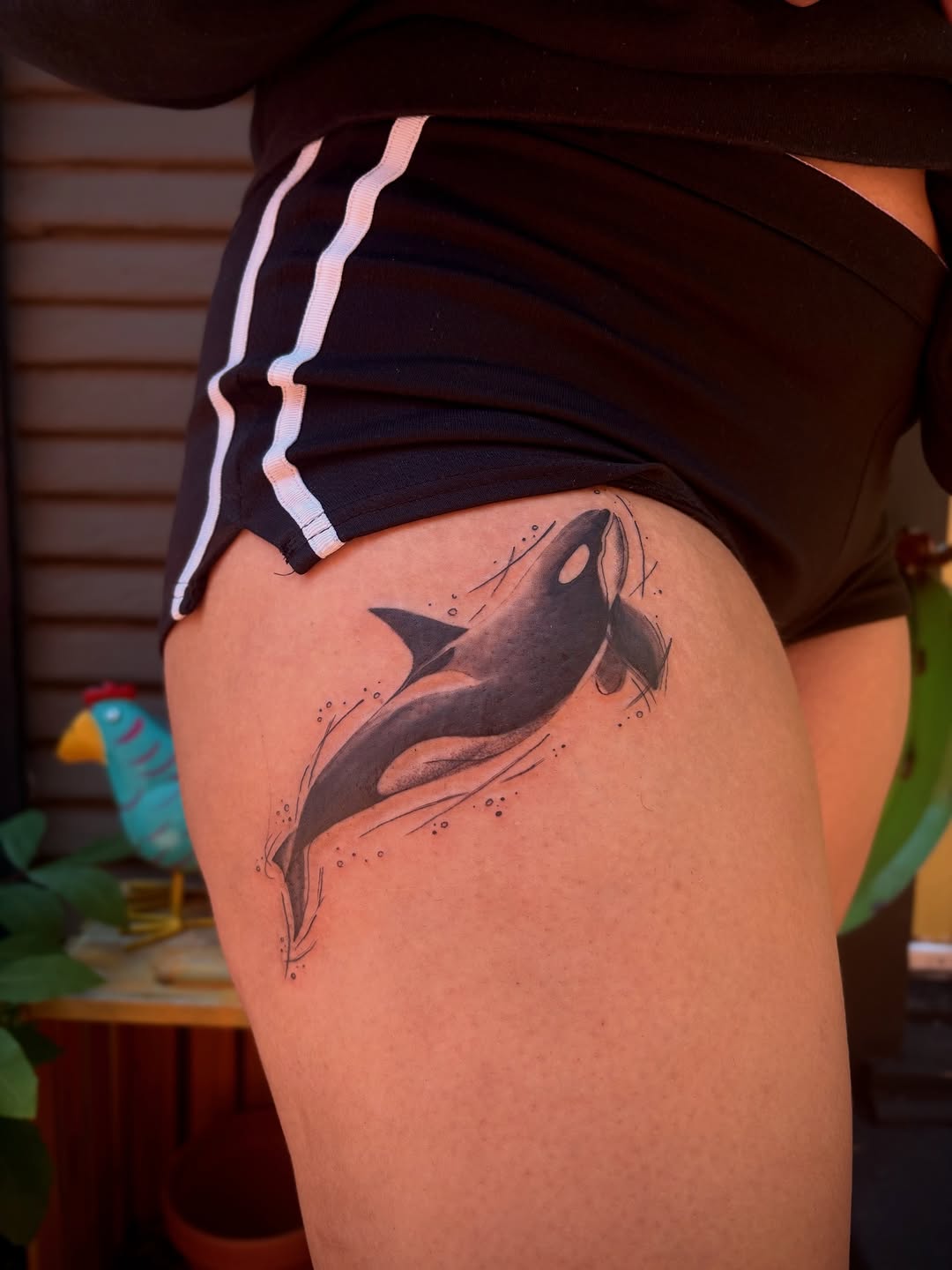 Tattoo by @tattotos — black_and_grey