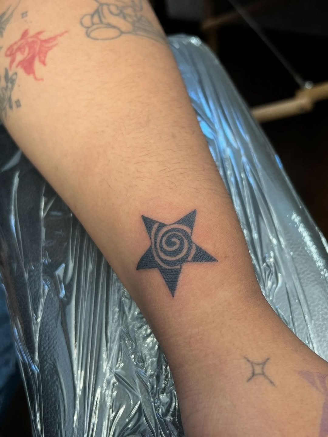 Tattoo by @marztattz — blackwork