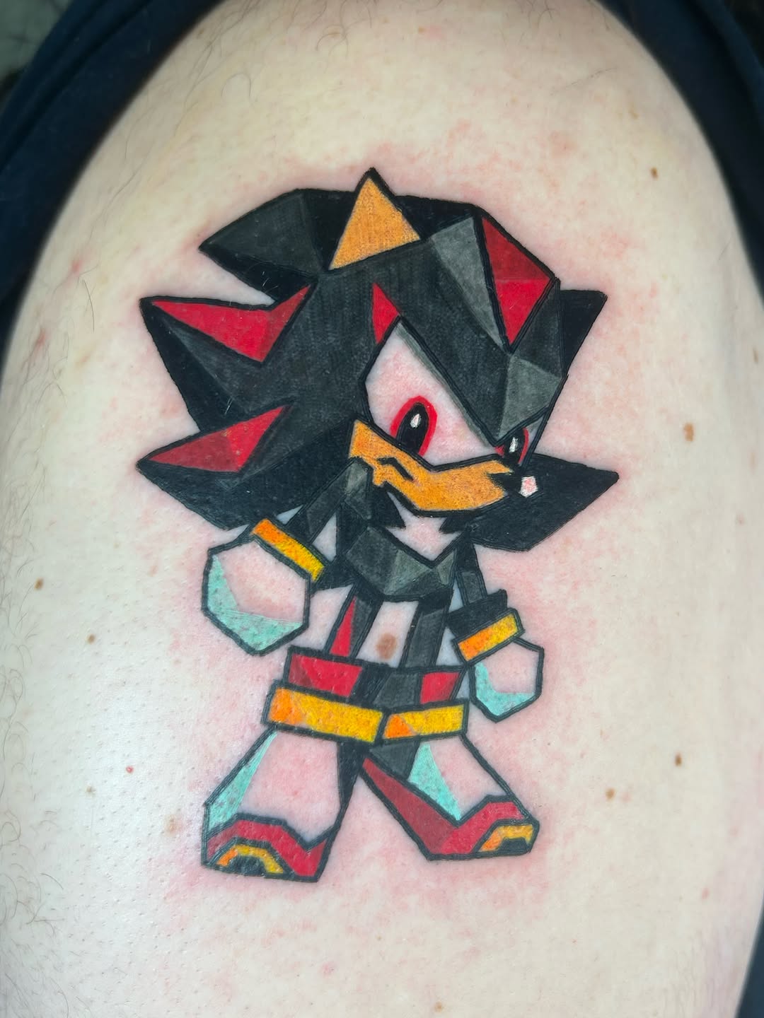 Tattoo by @chronic_the_hedgeh0g — illustrative, new_school