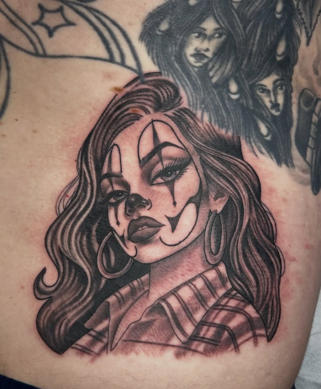 Tattoo by @dorroughtattooer — chicano, realism