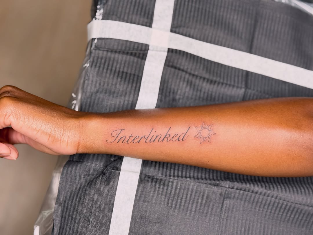 Tattoo by @inkedbyhailey β lettering_script, fine_line