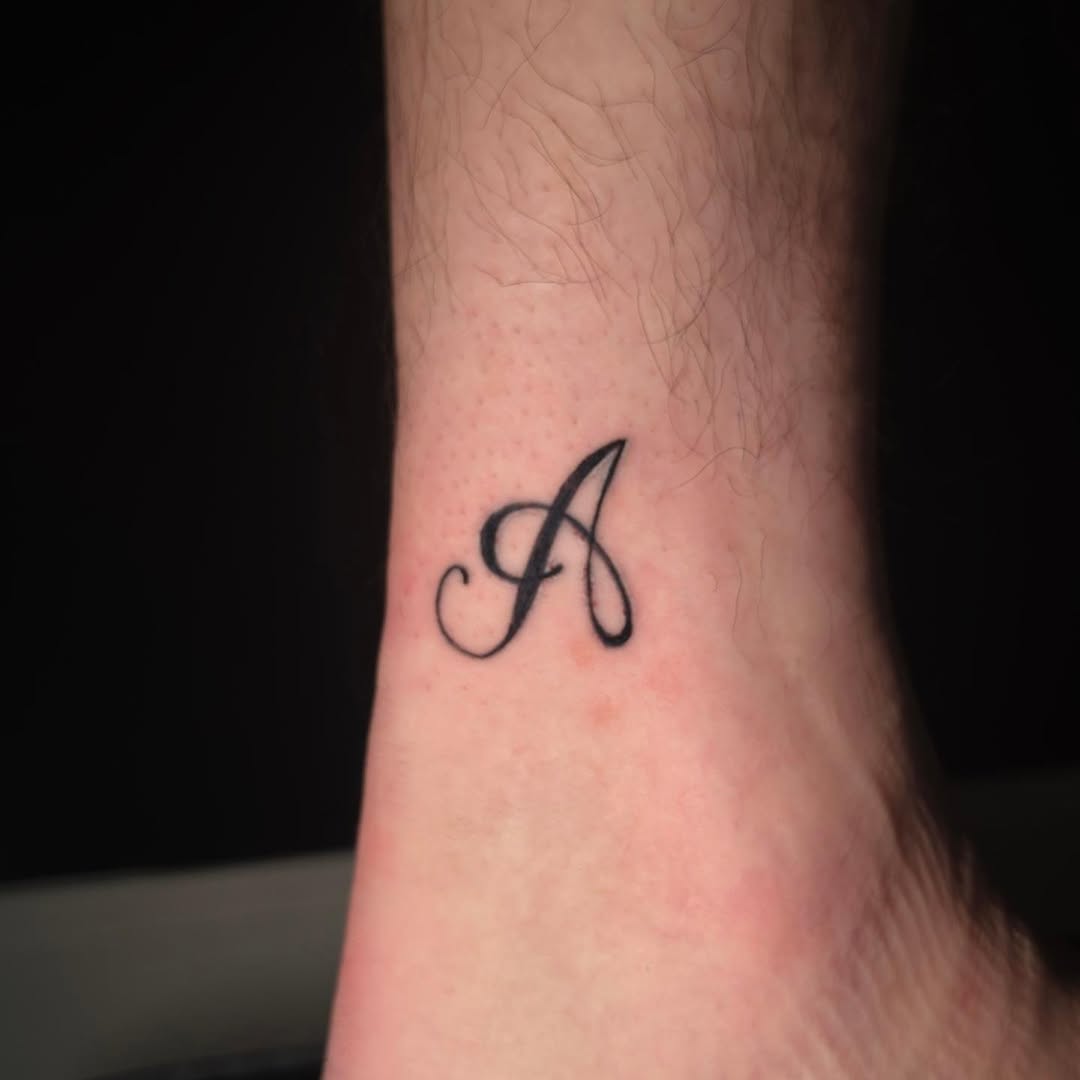 Tattoo by @scarletdaggerink β lettering_script, fine_line