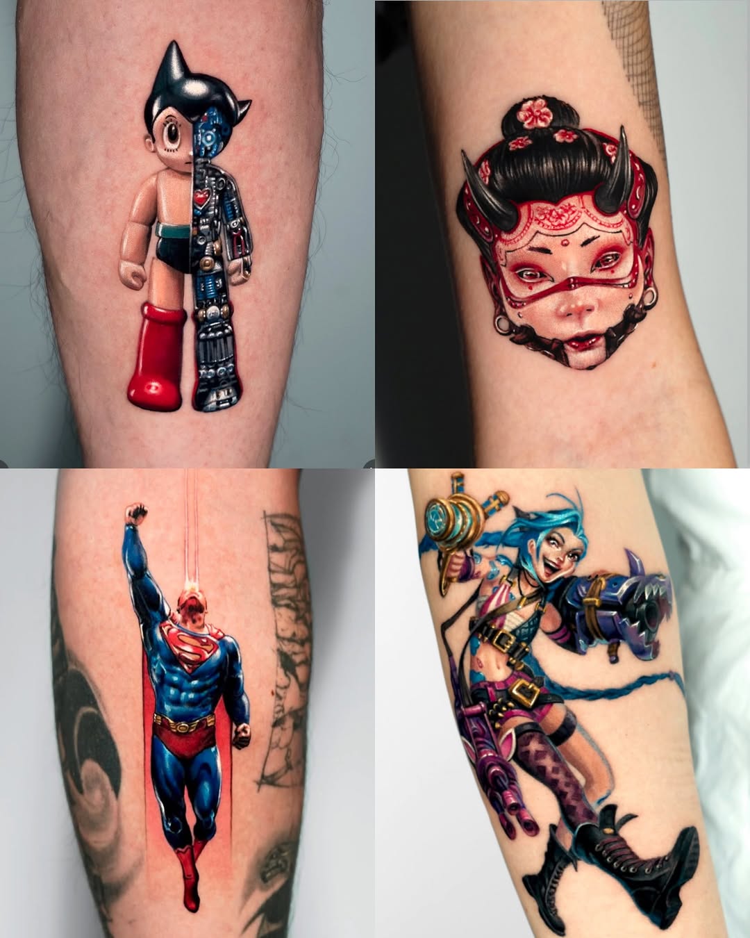 Tattoo by @harry_color — realism, anime