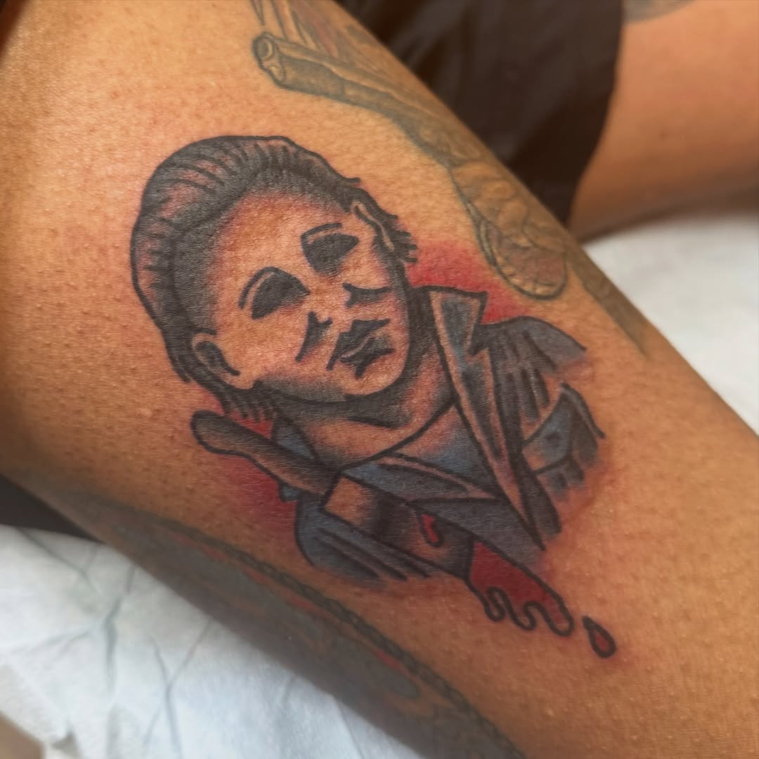 Tattoo by @norawillstattoo — black_and_grey