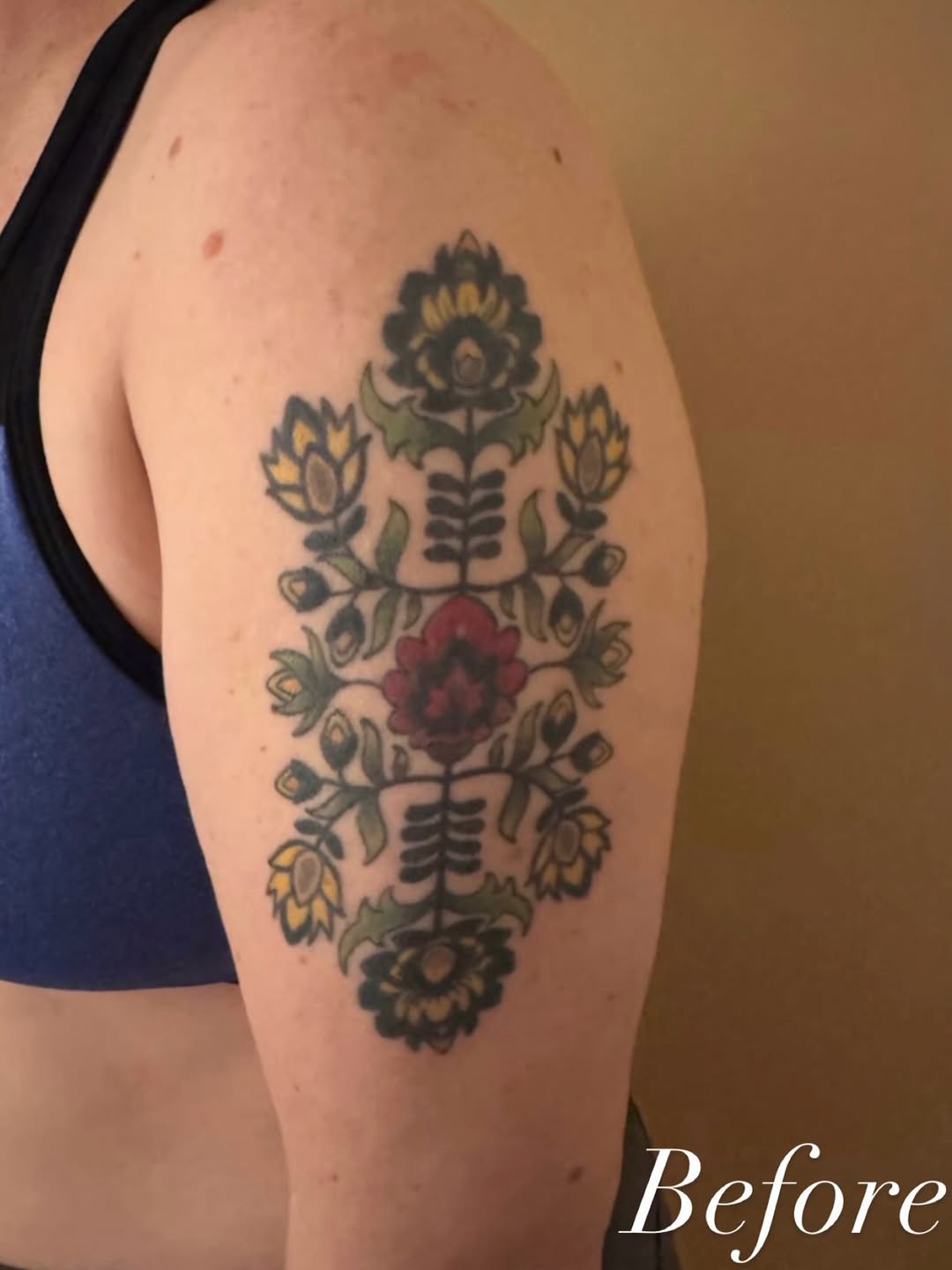 Tattoo by @cortneynorton — folk_art