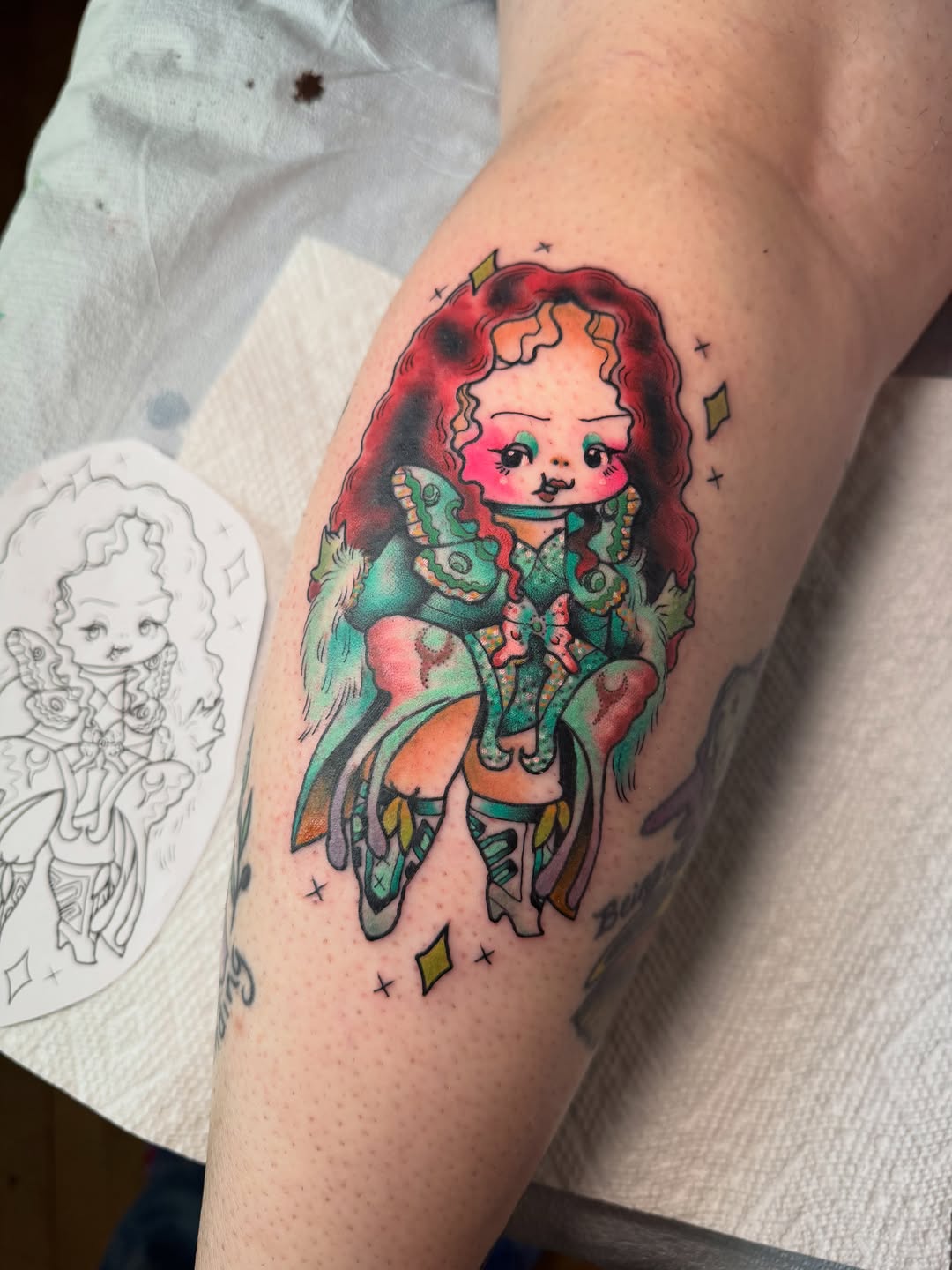 Tattoo by @staceymartintattoos — new_school