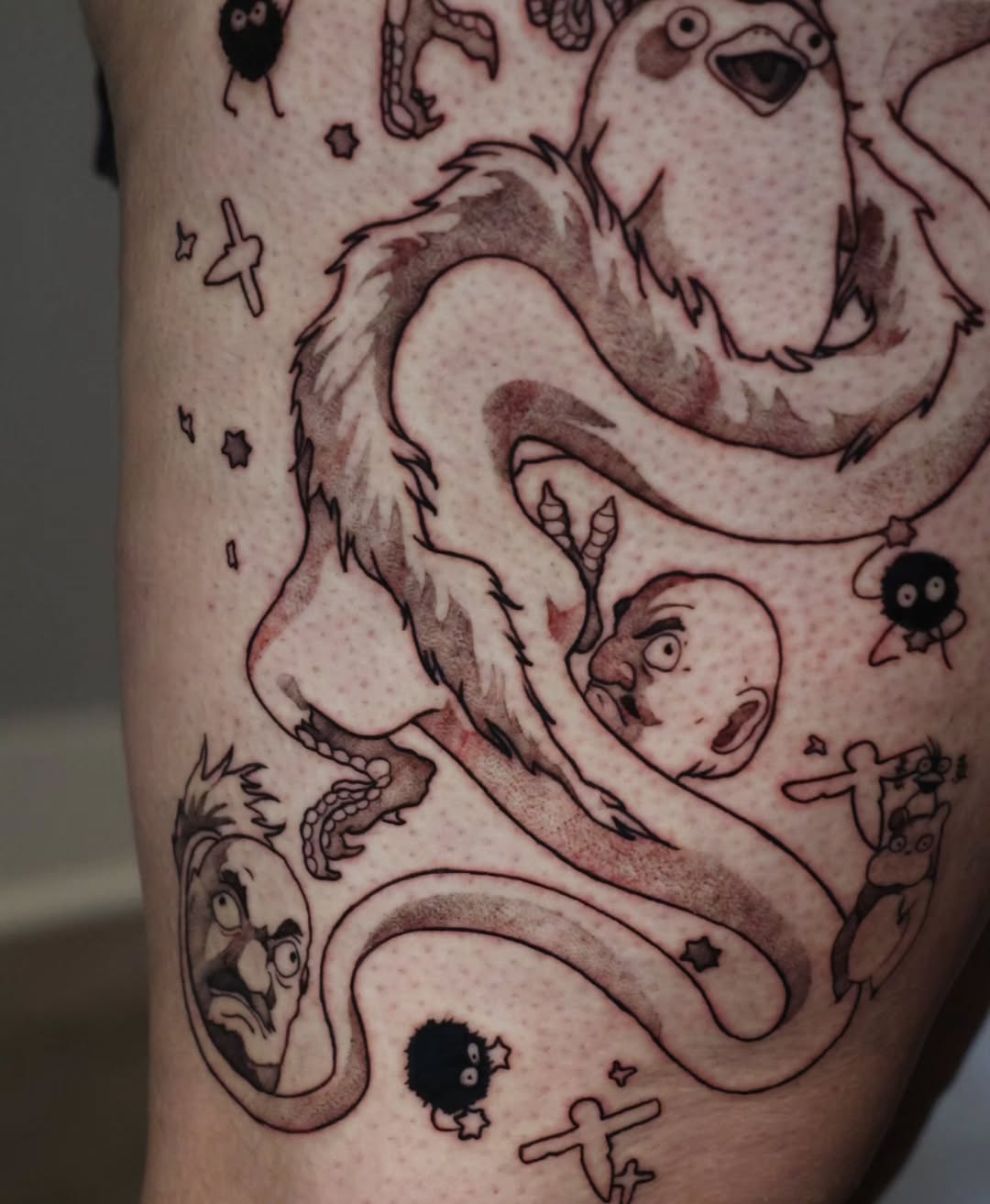 Tattoo by @stranger_tattooo — anime