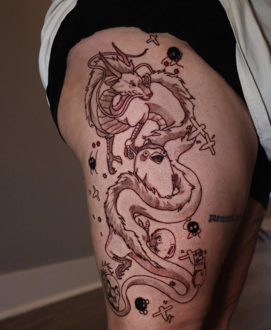 Tattoo by @stranger_tattooo — anime
